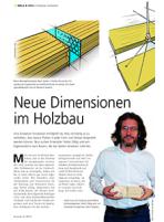 New dimensions in timber construction