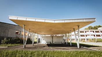 Überdachung Kaserne, Chamblon