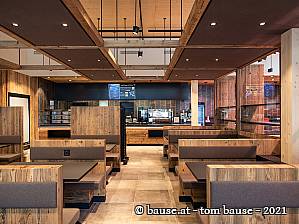 Innenbereich der Gastrostube