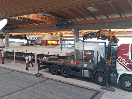 Plate-forme de travail Flück Holzbau AG, Wangen bei Dübendorf