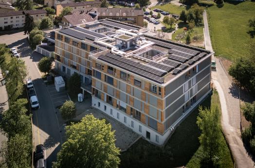 Aufstockung Pflegezentrum im Loo, Esslingen