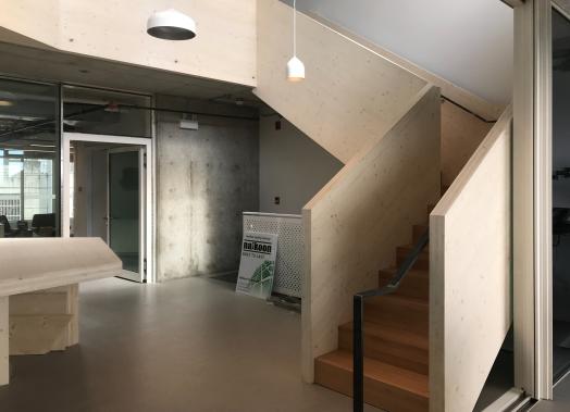 TS3 staircase at Naikoon Contracting, North Vancouver